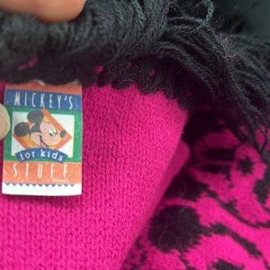 Vintage Disney Mickey mousescarf muffler